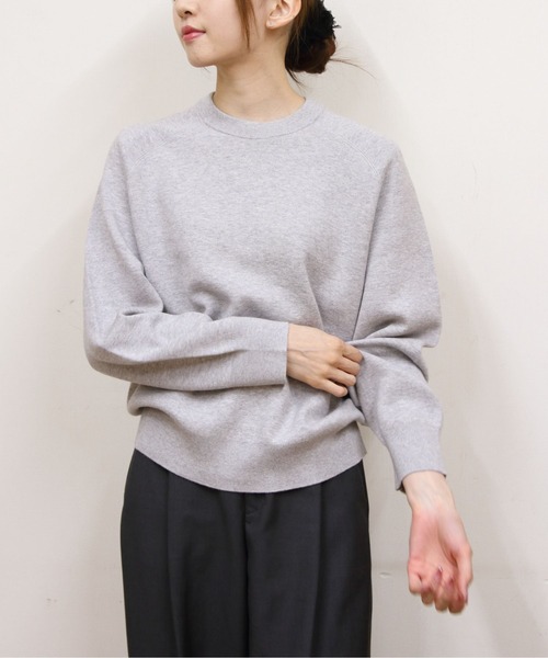 RYE TENDER(ライテンダー)の「RYE TENDER/ライテンダー マディソンセーター MADISON SWEATER(ニット/セーター・メンズ・ブラック/ヘザーグレー・2/1/0)」の17枚目の写真