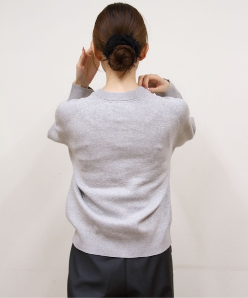 RYE TENDER(ライテンダー)の「RYE TENDER/ライテンダー マディソンセーター MADISON SWEATER(ニット/セーター・メンズ・ブラック/ヘザーグレー・2/1/0)」の18枚目の写真