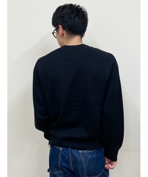 RYE TENDER(ライテンダー)の「RYE TENDER/ライテンダー マディソンセーター MADISON SWEATER(ニット/セーター・メンズ・ブラック/ヘザーグレー・2/1/0)」の12枚目の写真