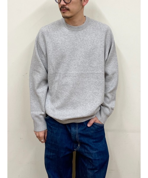RYE TENDER(ライテンダー)の「RYE TENDER/ライテンダー マディソンセーター MADISON SWEATER(ニット/セーター・メンズ・ブラック/ヘザーグレー・2/1/0)」の19枚目の写真