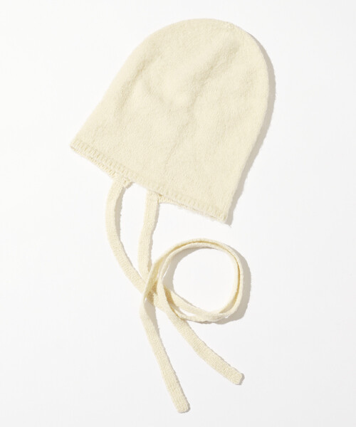 Firsthand（ファーストハンド）の「Firsthand/ファーストハンド アルパカ混 マルチウェイ ニットビーニー（ニットキャップ/ビーニー・レディース・グレー/オフホワイト/ピンク・FREE）」の20枚目の写真