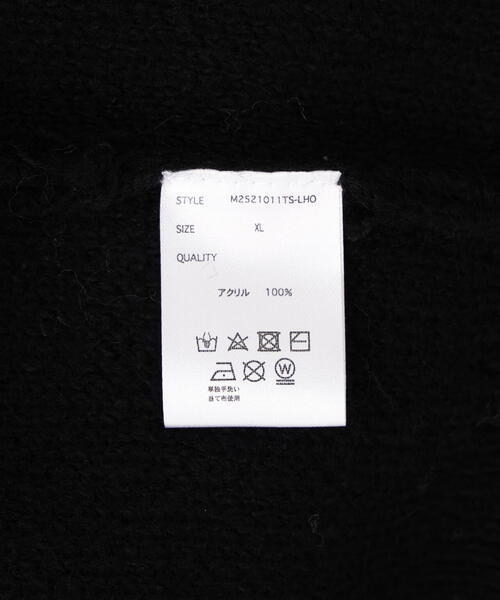 DANKE SCHON（ダンケシェーン）の「【WEB&DEPOT限定】DankeSchon/ダンケシェーン/ST KNIT CREWNECK（ニット/セーター・メンズ・ホワイト/ブラック/チャコールグレー・L/M/XL）」の11枚目の写真