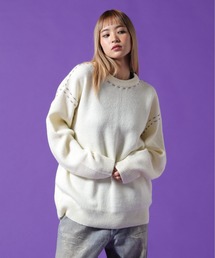 【WEB&DEPOT限定】DankeSchon/ダンケシェーン/ST KNIT CREWNECK