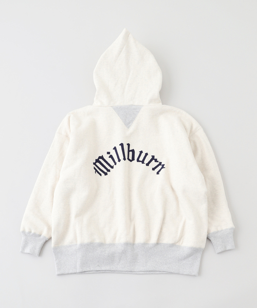 Champion(チャンピオン)の「CHAMPION / チャンピオン DBL THICKNESS P/O AFTER HOODED(パーカー・メンズ・ネイビー/グレー・MEDIUM/LARGE)」の3枚目の写真