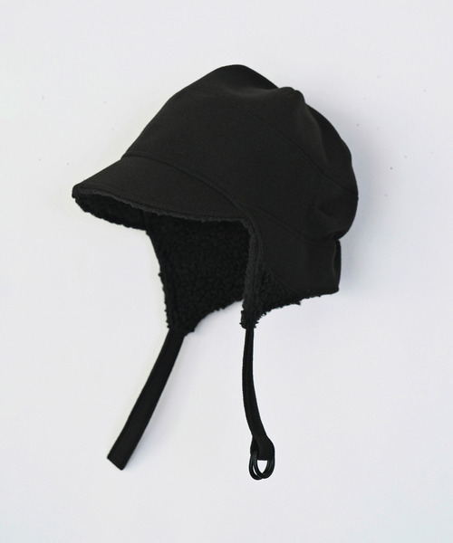 VICTIM(ヴィクティム)の「VICTIM ヴィクティム / ×CA4LA BOA CAP カシラコラボレーションボアキャップ / VTM-25-A-101(キャップ・メンズ・ブラック・FREE)」の8枚目の写真