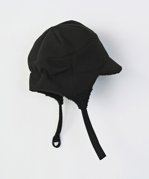 VICTIM(ヴィクティム)の「VICTIM ヴィクティム / ×CA4LA BOA CAP カシラコラボレーションボアキャップ / VTM-25-A-101(キャップ・メンズ・ブラック・FREE)」の9枚目の写真