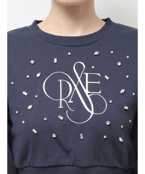 RESEXXY（リゼクシー）の「ニュアンスロゴスウェットプルオーバー（スウェット・レディース・グレー/イエロー/ネイビー・FREE）」の21枚目の写真