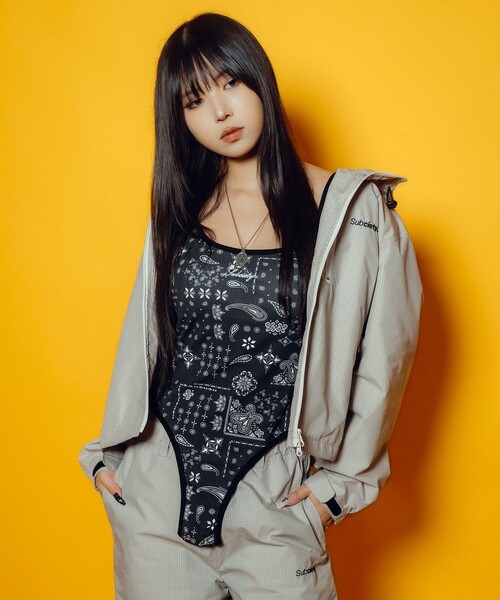 Subciety(サブサエティ)の「【WOMEN】Camisole bodysuit(キャミソール・レディース・カモフラージュ/マルチ/ブラック・FREE)」の20枚目の写真