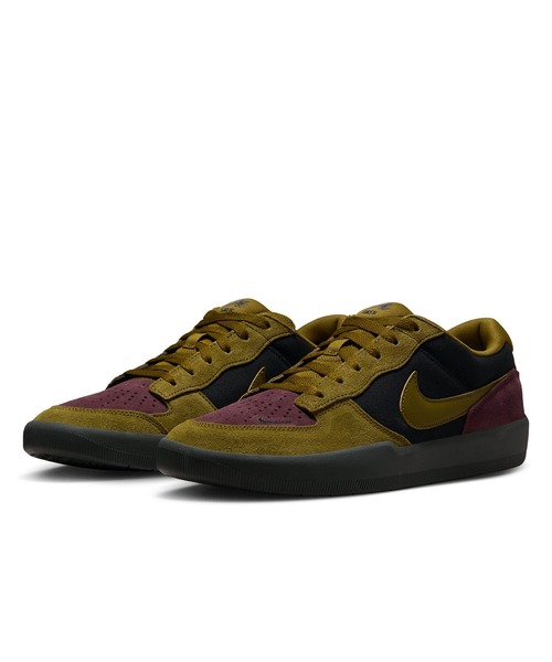 NIKE SB(ナイキエスビー)の「NIKE SB/ナイキエスビー メンズ スニーカー スケシュー ストリート NIKE SB FORCE 58 フォース DV5477-008(スニーカー・メンズ・オリーブ×ブラック・28.5cm/27.0cm/26.5cm/29.0cm/27.5cm/28.0cm/26.0cm)」の1枚目の写真