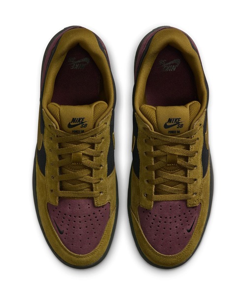 NIKE SB(ナイキエスビー)の「NIKE SB/ナイキエスビー メンズ スニーカー スケシュー ストリート NIKE SB FORCE 58 フォース DV5477-008(スニーカー・メンズ・オリーブ×ブラック・28.5cm/27.0cm/26.5cm/29.0cm/27.5cm/28.0cm/26.0cm)」の5枚目の写真
