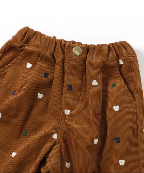 apres les cours（アプレレクール）の「【リンク】tiny bear 刺繍パンツ（その他パンツ・キッズ・レッド/キャメル・120/110/100/90/80）」の19枚目の写真
