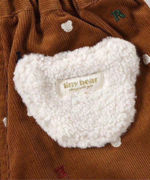 apres les cours（アプレレクール）の「【リンク】tiny bear 刺繍パンツ（その他パンツ・キッズ・レッド/キャメル・120/110/100/90/80）」の21枚目の写真