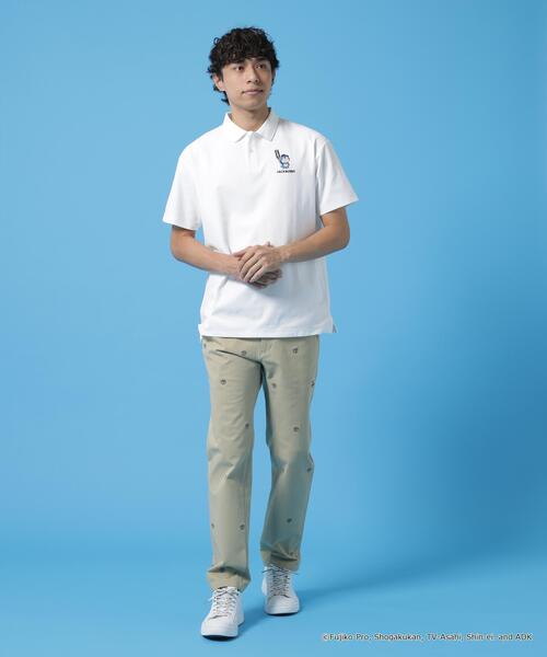 Jack Bunny!!(ジャックバニー)の「【Jack Bunny!!】【ドラえもん】PEカノコ半袖ポロシャツ(ポロシャツ・メンズ・ホワイト/ネイビー/ブルー・LARGE/MEDIUM/X-LARGE)」の12枚目の写真