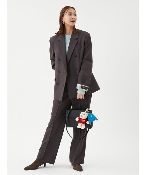 セットアップ対応】ターンバックダブルブレストジャケット（テーラード