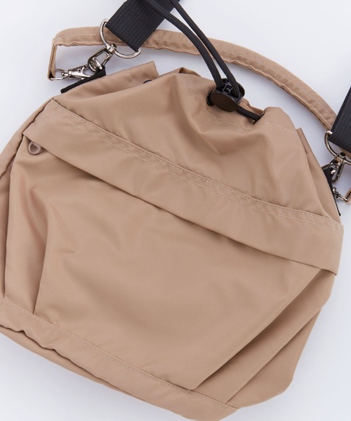 Ocean&Ground（オーシャン&グラウンド）の「ﾄﾞﾛｰｽﾄﾘﾝｸﾞｼｮﾙﾀﾞｰBAG（ハンドバッグ・レディース・モカ/グレー/ブラック・FREE）」の21枚目の写真