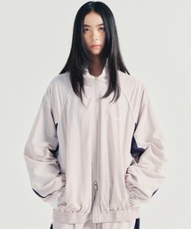 PIPING TRACKSUIT JACKET_GRAY