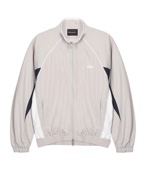 NICK&NICOLE（ニックアンドニコール）の「PIPING TRACKSUIT JACKET_GRAY（ナイロンジャケット・レディース・その他・FREE）」の4枚目の写真