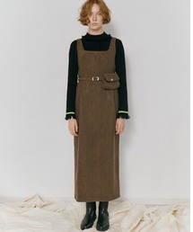 Vila tweed jumper onepiece  ヴィラツイードジャンパーワンピース