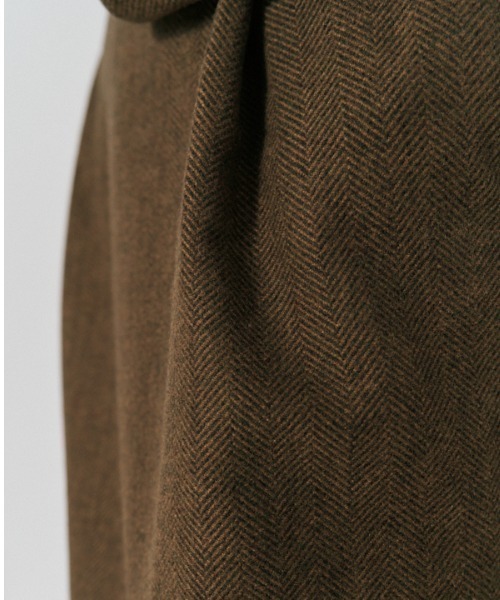 Muel Chic（ミュエルシック）の「Vila tweed jumper onepiece  ヴィラツイードジャンパーワンピース（ワンピース・レディース・ブラウン/グレー/チャコールグレー・FREE）」の19枚目の写真