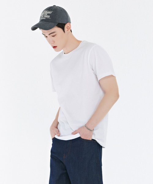 CHASECULT(チェイスカルト)の「共用2PACK半袖Tシャツ-DDZU8288A11(Tシャツ/カットソー・メンズ・ホワイト・90/100/110/85/95/105/115)」の5枚目の写真