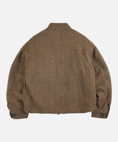 FRIZMWORKS(フリズムワークス)の「WOOL HARRINGTON JACKET _ BROWN(その他アウター・メンズ・その他・X-LARGE/SMALL/MEDIUM/LARGE)」の3枚目の写真