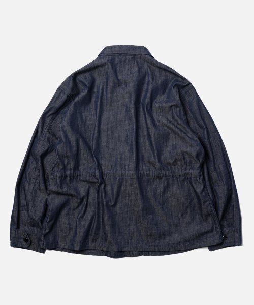 FRIZMWORKS(フリズムワークス)の「DENIM OVERSIZED BDU JACKET _ INDIGO(デニムジャケット・メンズ・その他・MEDIUM/LARGE/X-LARGE)」の4枚目の写真