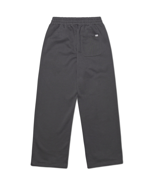 NOMANUAL（NOMANUAL）の「OVERLAY LOGO SWEATPANTS - CHARCOAL（スウェットパンツ・レディース・その他・X-LARGE/SMALL/MEDIUM/LARGE）」の2枚目の写真