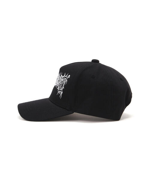AZS TOKYO（アザストーキョー）の「AZS TOKYO/アザストウキョウ/”METAL LOGO”CAP（キャップ・メンズ・ブラック・F）」の2枚目の写真