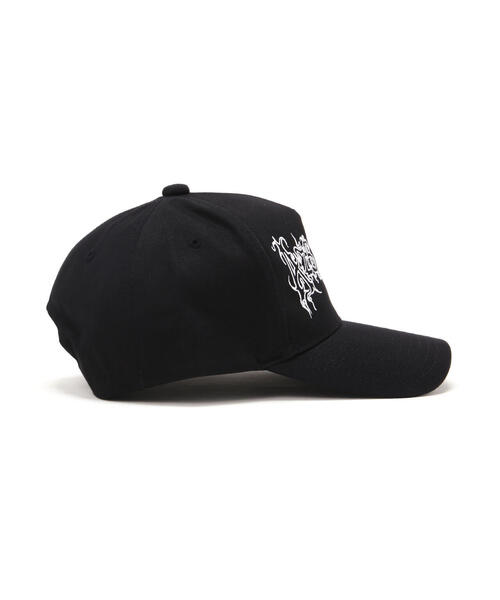 AZS TOKYO（アザストーキョー）の「AZS TOKYO/アザストウキョウ/”METAL LOGO”CAP（キャップ・メンズ・ブラック・F）」の3枚目の写真