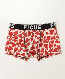 FICUS（フィークス）の「FICUS フィークス ハートペイント メンズ ボクサーパンツ（ボクサーパンツ）」
