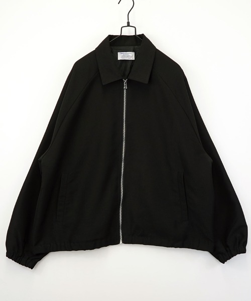 Burner（バーナー）の「【GROOVY STORE】オーバーサイズ バルーン袖 ショートブルゾン　セットアップ対応（ブルゾン・メンズ・ネイビー/グレー/ブラック・L/M）」の4枚目の写真