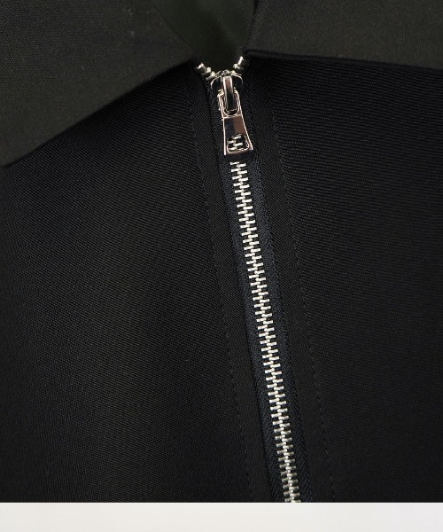 Burner（バーナー）の「【GROOVY STORE】オーバーサイズ バルーン袖 ショートブルゾン　セットアップ対応（ブルゾン・メンズ・ネイビー/グレー/ブラック・L/M）」の12枚目の写真