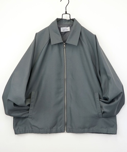 Burner（バーナー）の「【GROOVY STORE】オーバーサイズ バルーン袖 ショートブルゾン　セットアップ対応（ブルゾン・メンズ・ネイビー/グレー/ブラック・L/M）」の7枚目の写真