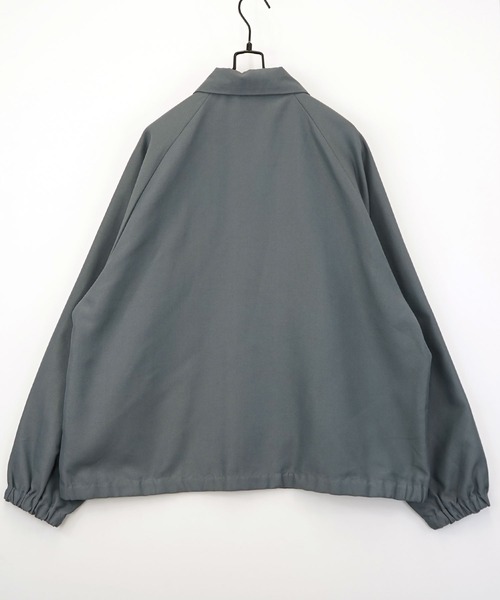 Burner（バーナー）の「【GROOVY STORE】オーバーサイズ バルーン袖 ショートブルゾン　セットアップ対応（ブルゾン・メンズ・ネイビー/グレー/ブラック・L/M）」の8枚目の写真