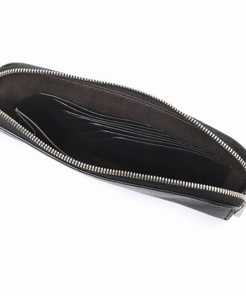 ORSETTO（オルセット）の「ORSETTO オルセット フラグメントケース W185H95mm 1561679002（財布・レディース・ブラック/ベージュ・FREE）」の8枚目の写真