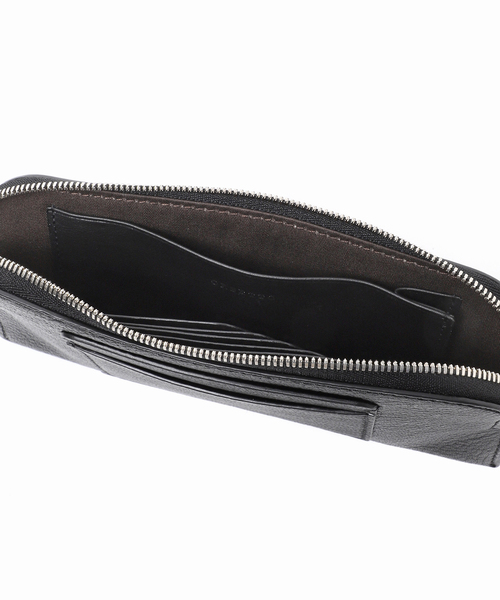 ORSETTO（オルセット）の「ORSETTO オルセット フラグメントケース W185H95mm 1561679002（財布・レディース・ブラック/ベージュ・FREE）」の10枚目の写真