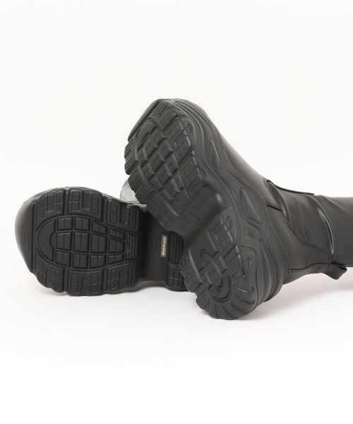 Parade(パレード)の「【厚底】スニーカーソールストレッチロングブーツ 574-WK(ブーツ・レディース・ブラック・S/M/L/LL)」の3枚目の写真