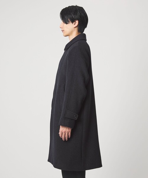 セール】Ballis バリス モッサー バルカラー ネイビー ステンカラー