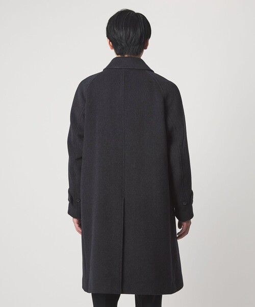 定価15万超❗イタリア製❗ Barena ステンカラーコート セール】Ballis バリス モッサー バルカラー ネイビー ステンカラー