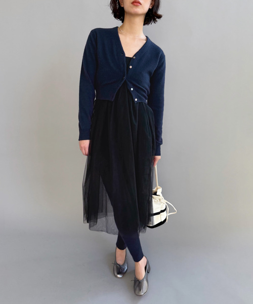 EDIT. FOR LULU(エディットフォールル)の「【naoki tomizuka for LULU】tulle wrap skirt(スカート・レディース・ブラック・FREE)」の9枚目の写真