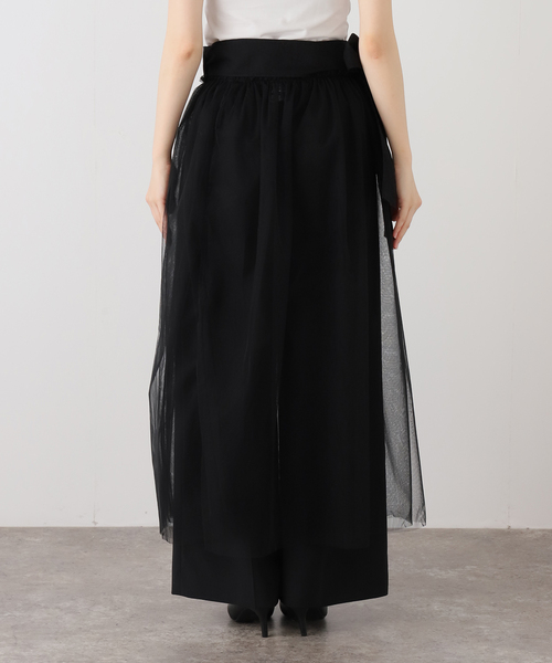 EDIT. FOR LULU(エディットフォールル)の「【naoki tomizuka for LULU】tulle wrap skirt(スカート・レディース・ブラック・FREE)」の14枚目の写真