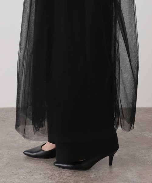 EDIT. FOR LULU(エディットフォールル)の「【naoki tomizuka for LULU】tulle wrap skirt(スカート・レディース・ブラック・FREE)」の16枚目の写真