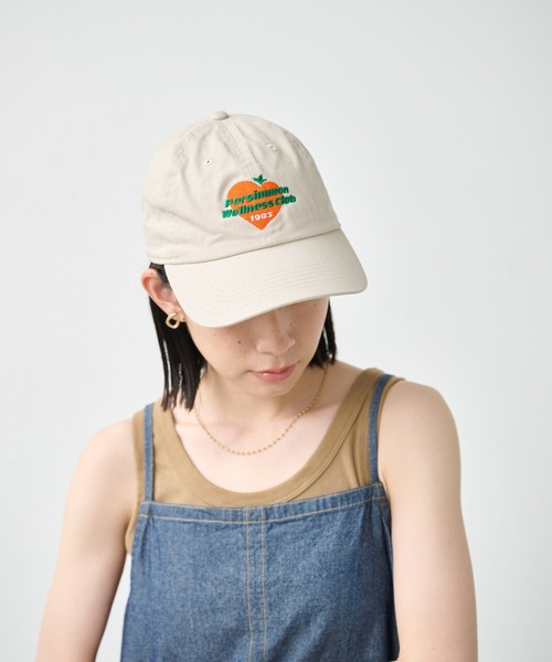 kha:ki（カーキ）の「「KHA:KI / カーキ」6パネル キャップ -P.W.C-（キャップ・レディース・オフホワイト/ライトイエロー/ベージュ/ネイビー・FREE）」の2枚目の写真