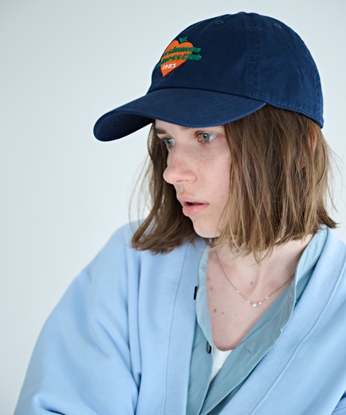 kha:ki（カーキ）の「「KHA:KI / カーキ」6パネル キャップ -P.W.C-（キャップ・レディース・オフホワイト/ライトイエロー/ベージュ/ネイビー・FREE）」の5枚目の写真