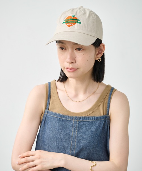 kha:ki（カーキ）の「「KHA:KI / カーキ」6パネル キャップ -P.W.C-（キャップ・レディース・オフホワイト/ライトイエロー/ベージュ/ネイビー・FREE）」の10枚目の写真