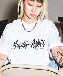 ムーブメント ベーシックロゴ ブラックTシャツ ホワイト