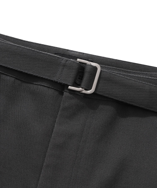 COVERNAT(カバーナット)の「コットンツイルワンタックセミワイドフィットチノパンツチャコール(その他パンツ・レディース・その他・MEDIUM/LARGE/X-LARGE/SMALL)」の5枚目の写真