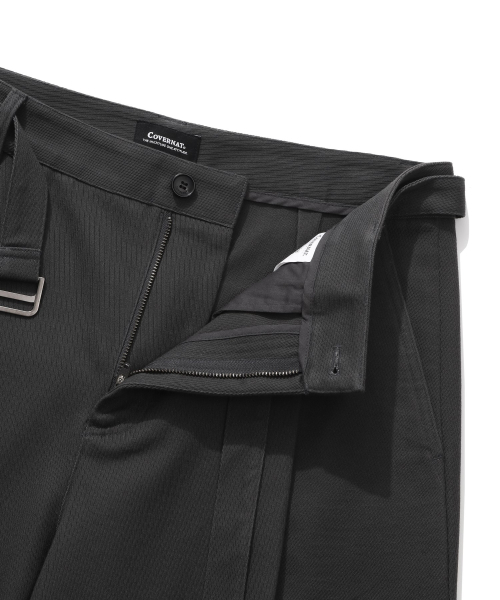 COVERNAT(カバーナット)の「コットンツイルワンタックセミワイドフィットチノパンツチャコール(その他パンツ・レディース・その他・MEDIUM/LARGE/X-LARGE/SMALL)」の6枚目の写真