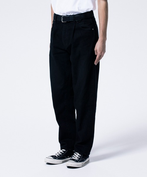 ROTTWEILER（ロットワイラー）の「R9 TUCK DENIM PANTS（デニムパンツ・メンズ・ブラック/インディゴブルー・S/M/L/XL）」の9枚目の写真