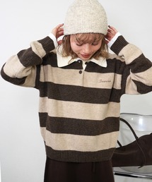 gossara | ラガーボーダーTOPS(ニット/セーター)